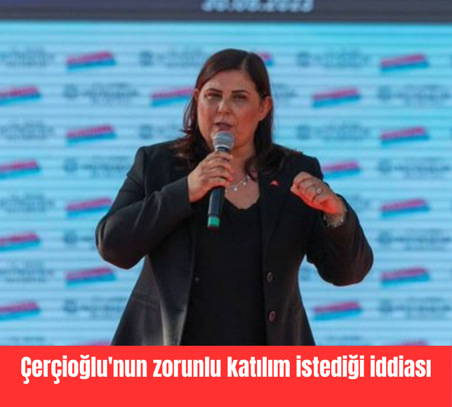 Çerçioğlu'nun zorunlu katılım istediği iddiası