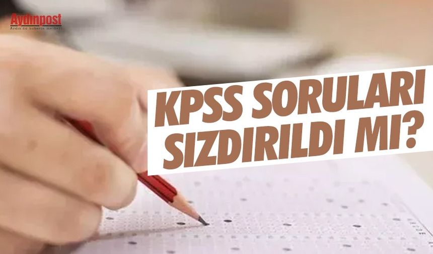 'KPSS soruları sızdırıldı' iddiasını ÖSYM reddetti; CHP Meclis'e taşıdı