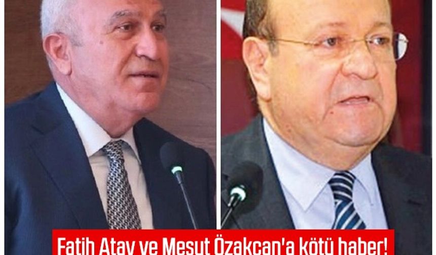 Fatih Atay ve Mesut Özakcan'a kötü haber! İçişleri Bakanlığı haklarında soruşturma başlattı