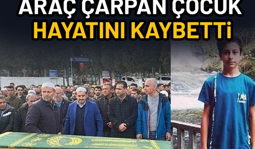 Köpekten kaçarken araç çarpan çocuk hayatını kaybetti