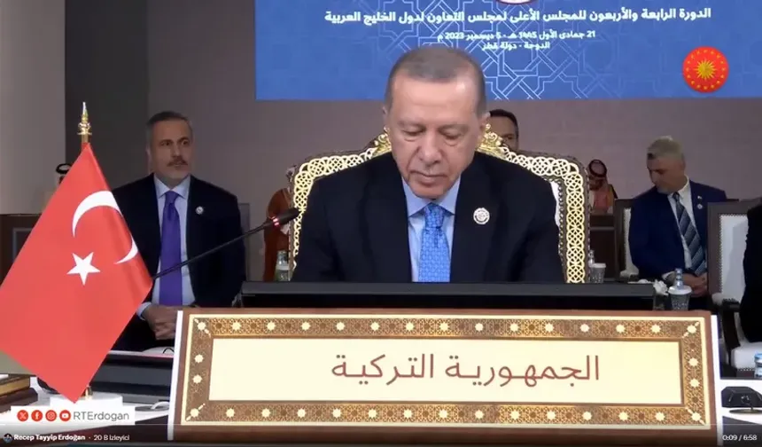 Erdoğan: İsrail'in işlediği suçlar yanına kalmamalıdır