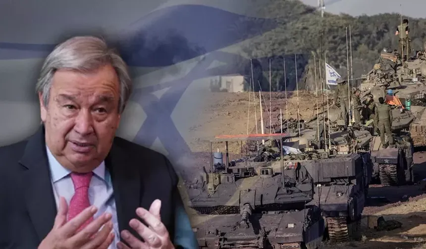 Antonio Guterres'ten İsrail'e karşı kritik adım: Yetkisini ilk kez kullandı