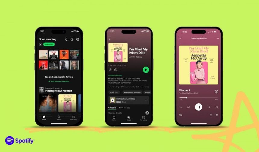 Spotify sadece sesli kitap sunan yeni bir abonelik paketi başlattı