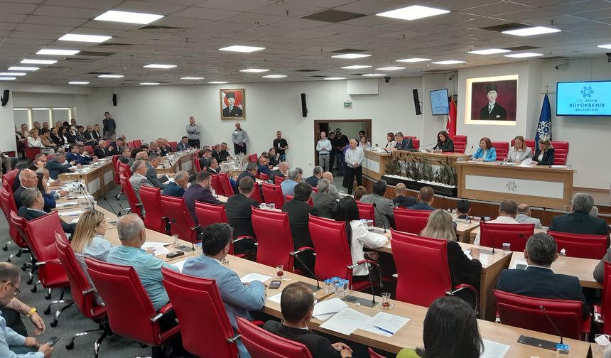 Aydın BŞB Meclisi ilk toplantısını yaptı