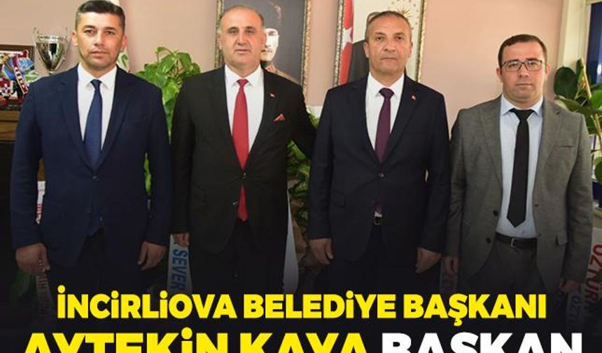 İncirliova Belediye Başkanı Aytekin Kaya, Başkan Yardımcılarını Belirledi