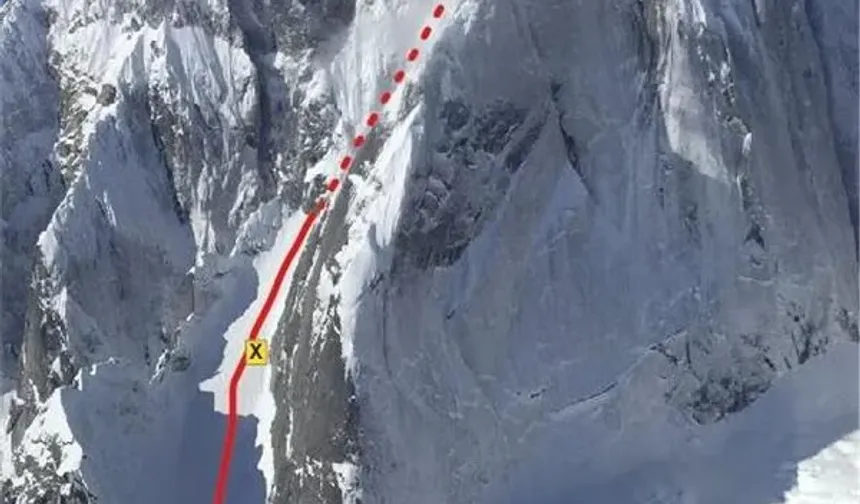 Korkunç ölüm: 300 metreden düşen dağcı hayatını kaybetti