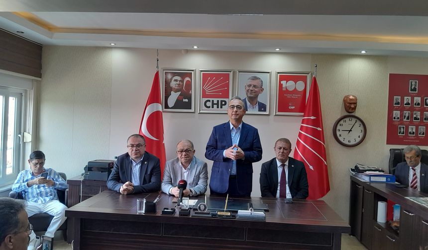 CHP Aydın'dan iktidar mesajı verdi