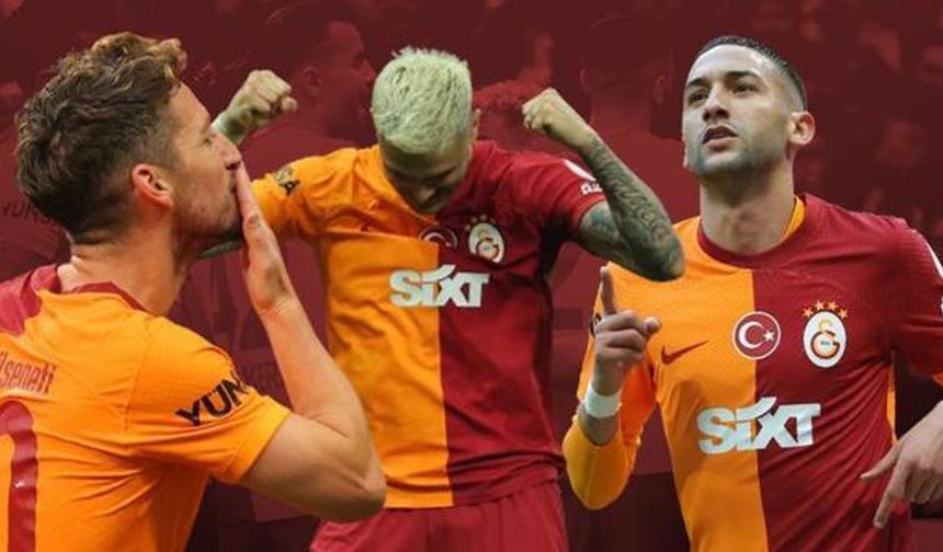 Sivasspor'u 6 golle geçen Galatasaray'da Ziyech, Mertens ve Icardi şov yaptı!