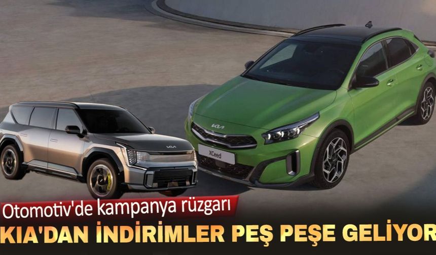 Otomotivde Fırtına Gibi Kampanyalar! KIA'dan Şok İndirimler Geliyor!