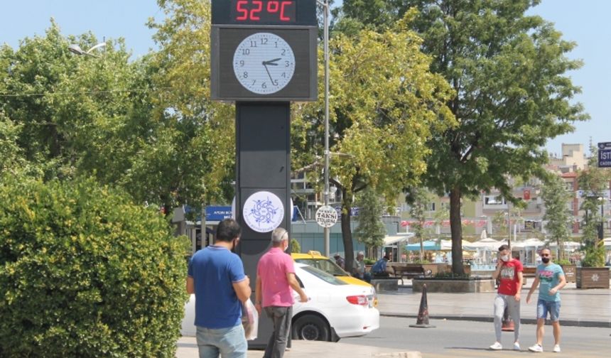 Aydın’ın meşhur sıcakları başlıyor