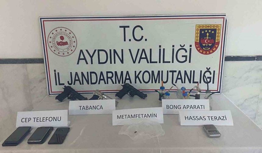 Kuyucak’taki eve uyuşturucu baskını