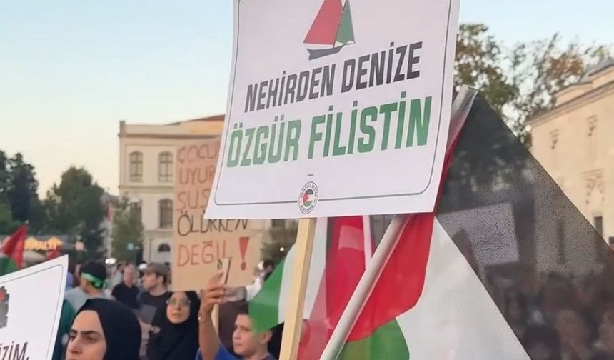 Dünya Gazze için yürüdü