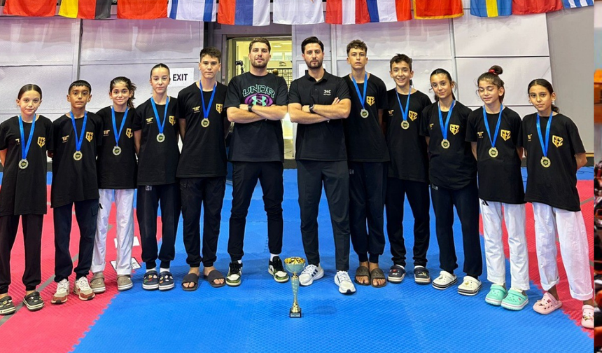 Aydınlı sporcular şampiyonluk kupasını Türkiye’ye getirdi