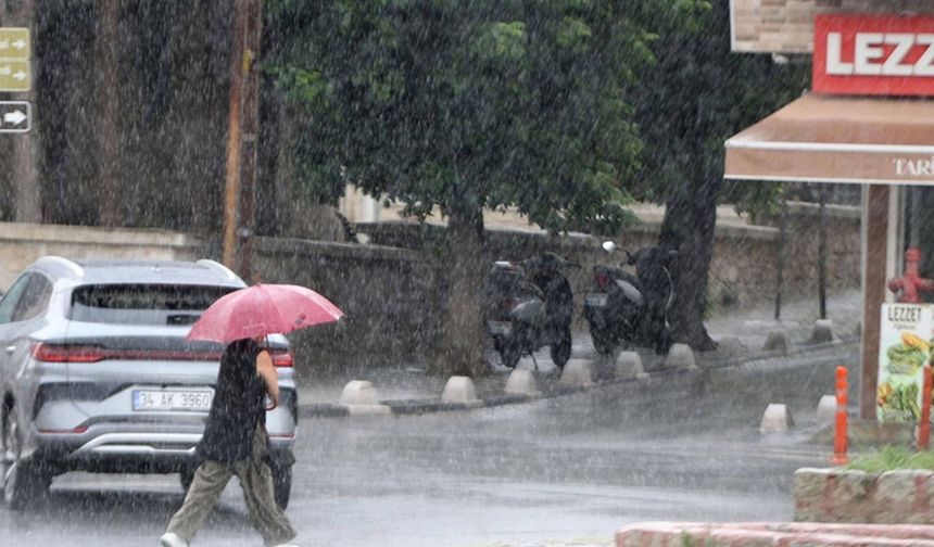 Meteoroloji'den sağanak ve kuvvetli rüzgar uyarısı