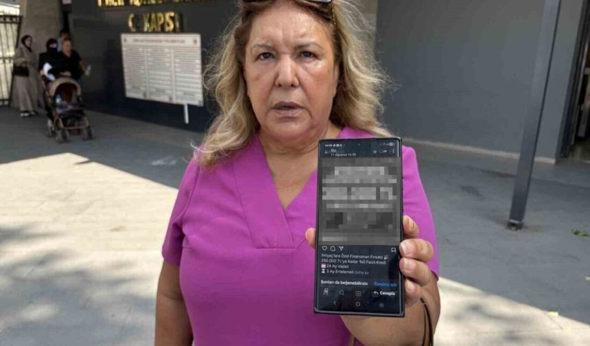 Sahte reklama 709 bin lira kaptırdı