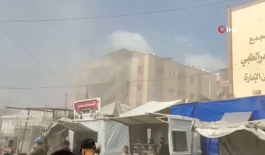İsrail, Gazze’de hastaneyi vurdu: 15 ölü