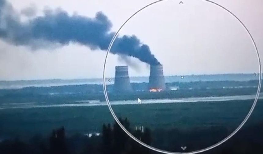 Zaporijya Nükleer Santralı Saldırıya Uğradı