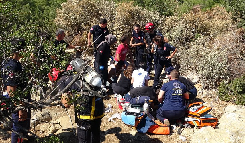 Antalya’da define faciası: 1 ölü, 2 yaralı