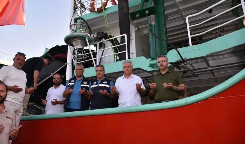 Aydınlı balıkçılar ‘Vira Bismillah’ diyerek denize açıldı