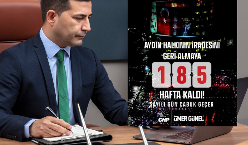 Başkan Günel geri sayıma devam ediyor