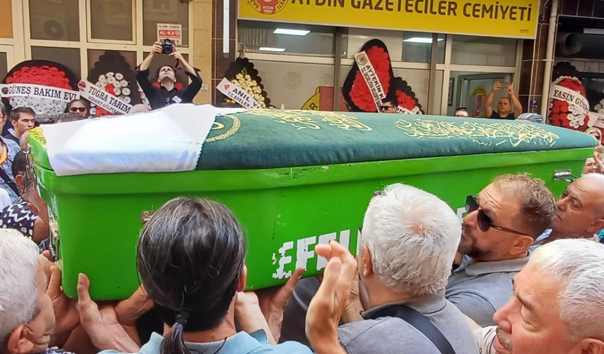 Yazıcı’yı son yolculuğuna meslektaşları uğurladı