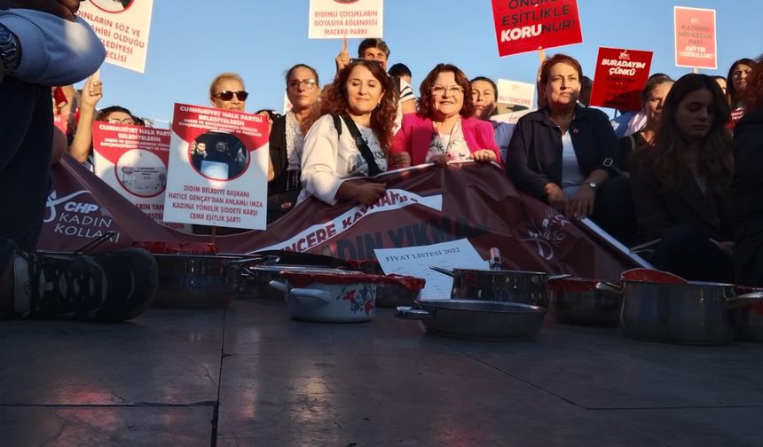 CHP'den 'boş tencere' eylemi
