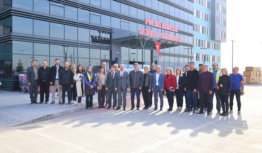 Türkiye’nin 21. Şehir Hastanesi için Son Hazırlıklar Sürüyor