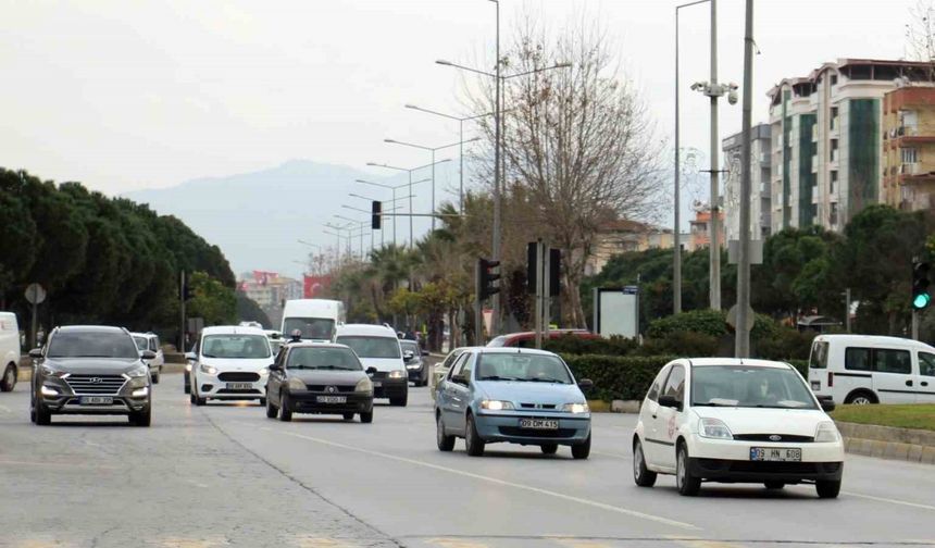 Aydın’da araç sayısı 661 bin oldu