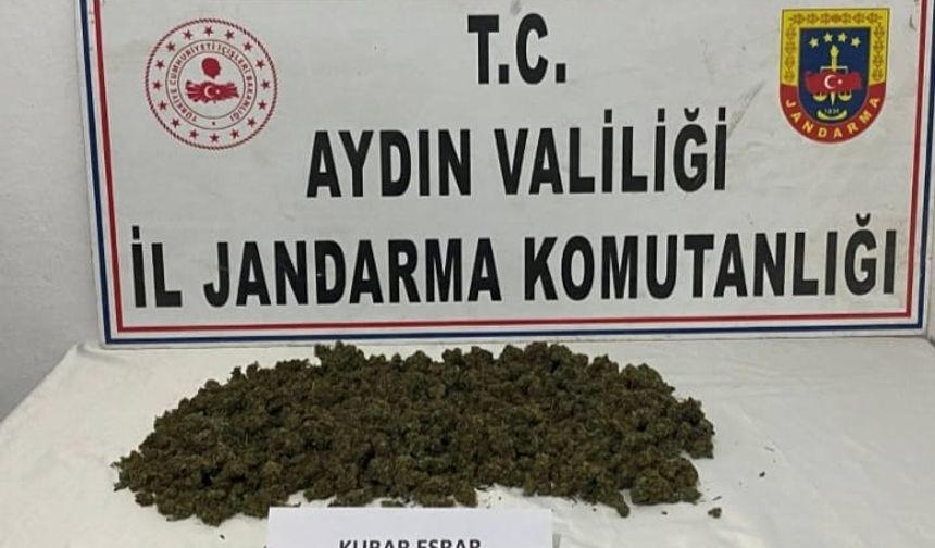 Didim'de kubar esrar ele geçirildi