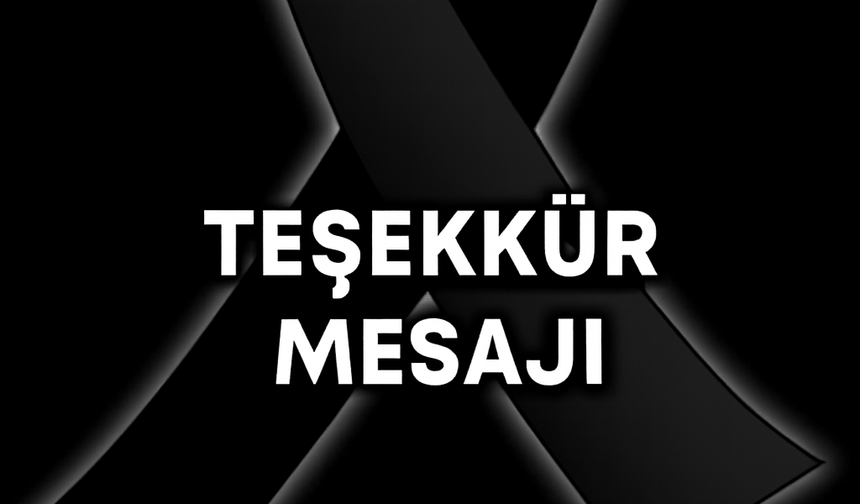 Demirtaş Ailesi Adına Ayşen Altuntaş'tan Teşekkür Mesajı