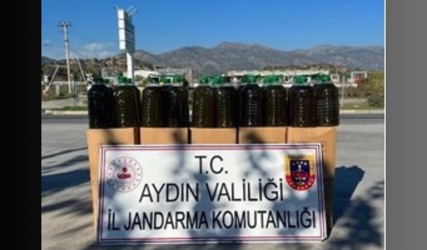 Köşk’te 500 kilogram sahte zeytinyağı yakalandı