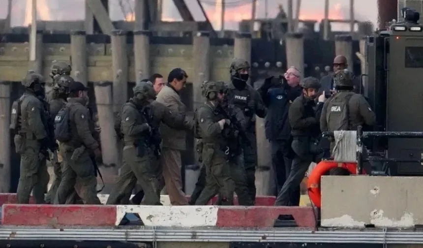 ABD’nin kaçırdığı Venezuela Devlet Başkanı Maduro, mahkemeye getirildi