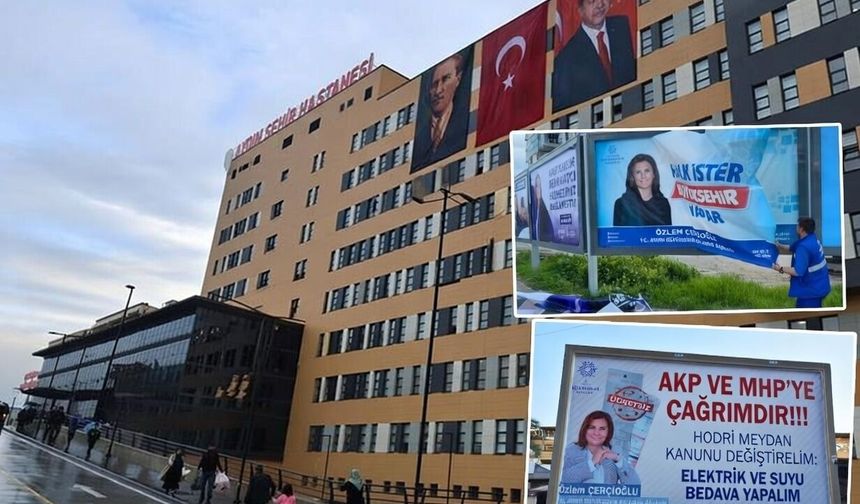 Aydın’da reklam saltanatı halkın sağlığını vurdu: Kendi reklamını değil hastaneyi yazdırsaydın!