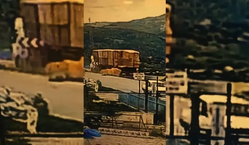 İzmir'de tırdan düşen saman balyalarının altında kalan kişi öldü