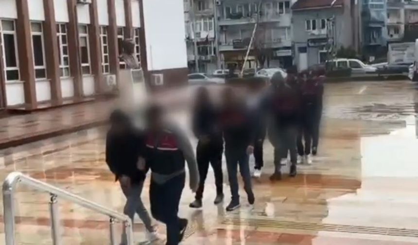 Aydın'da TEM operasyonu: 5 yakalama