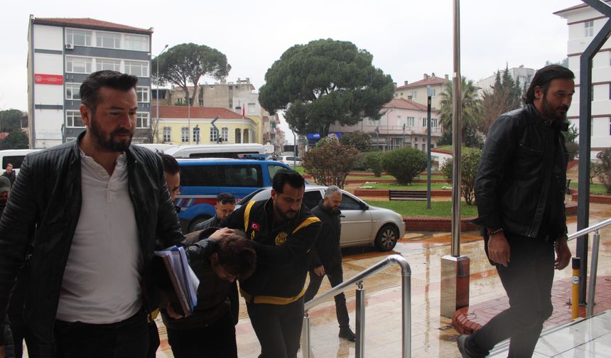 Çakaloğlu cinayetinin şüphelisi adliyeye sevk edildi