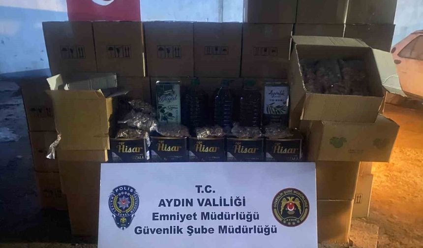 Durdurulan araçtan litrelerce tağşiş zeytinyağı çıktı