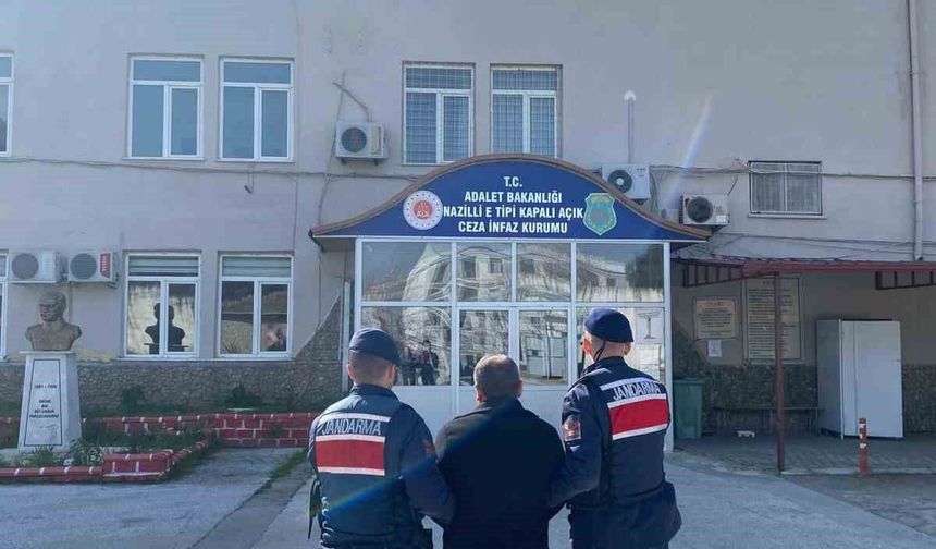 Hapis cezasıyla aranan şahıs Nazilli'de yakalandı
