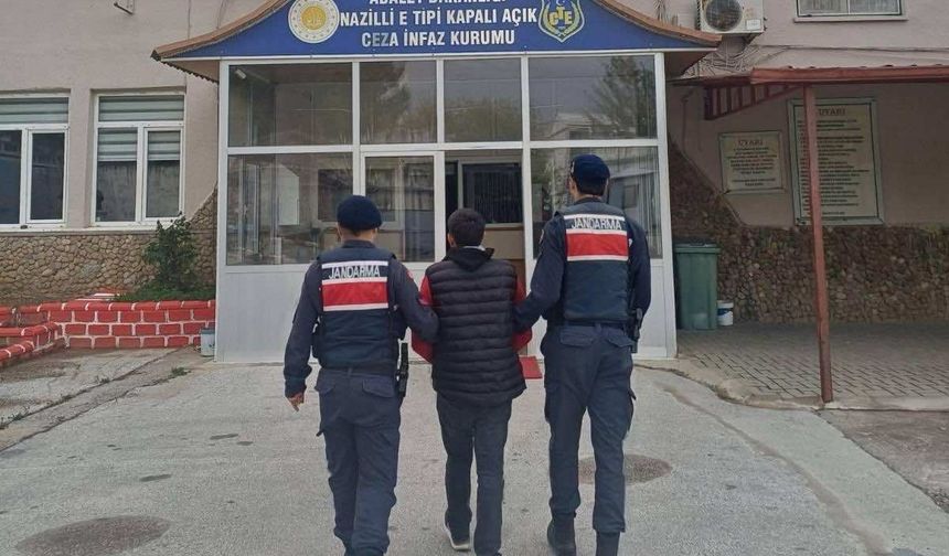 Nazilli'de dolandırıcılık suçundan aranan hükümlü yakalandı