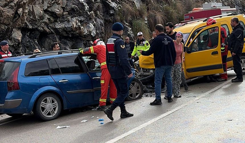 Fethiye’de kahreden kaza