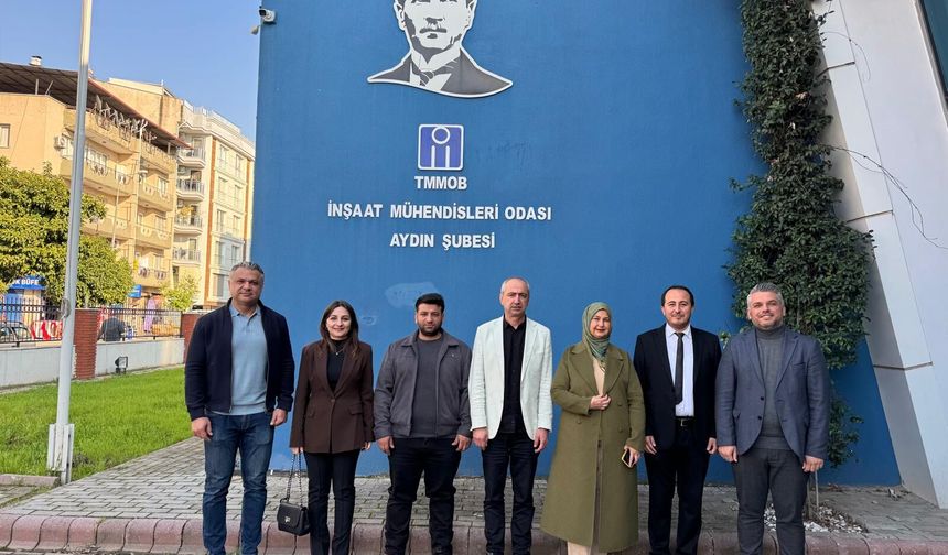 İMO Aydın şubesi yönetimi görev dağılımı yaptı