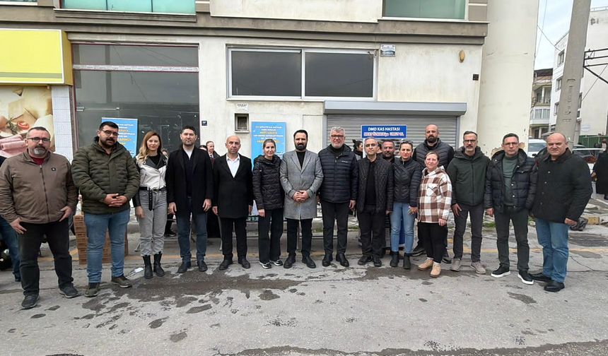 Söke Bakkallar Odası’ndan DMD’li Mert’e destek eli