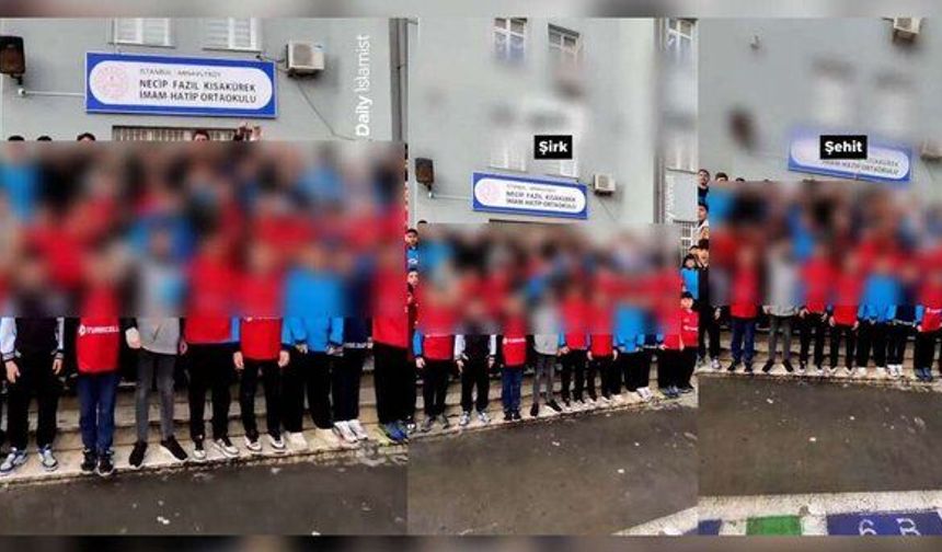 Ortaokulda IŞİD andı okutulmasıyla ilgili soruşturma başlatıldı