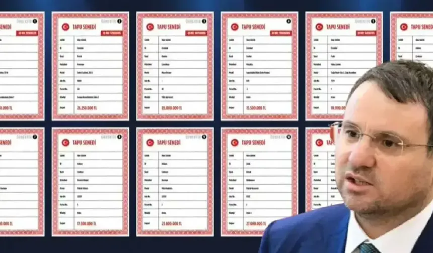 CHP, Akın Gürlek'e ait tapu kayıtlarının eksiksiz halini paylaştı