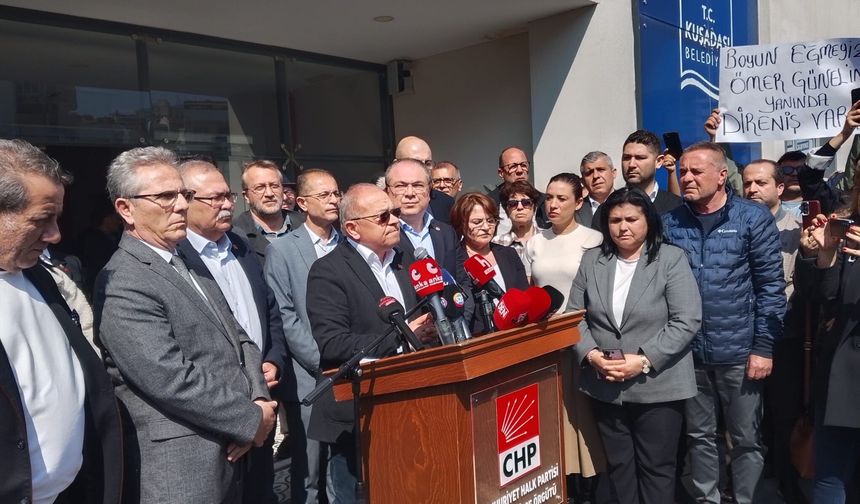 CHP örgütü Kuşadası'nda
