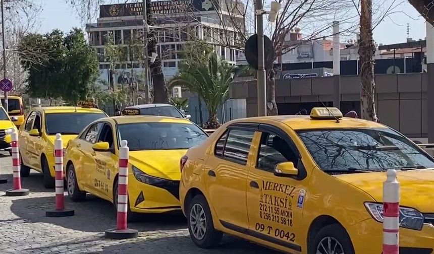 Aydın'da ticari taksi şoförlerinden zam çağrısı