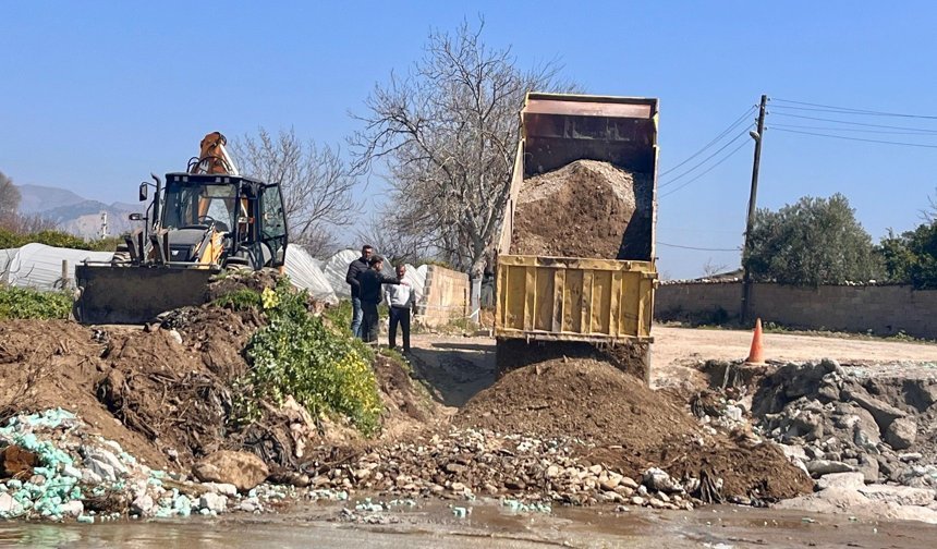 Malgaç Çayı’nda ulaşımı rahatlatan düzenleme