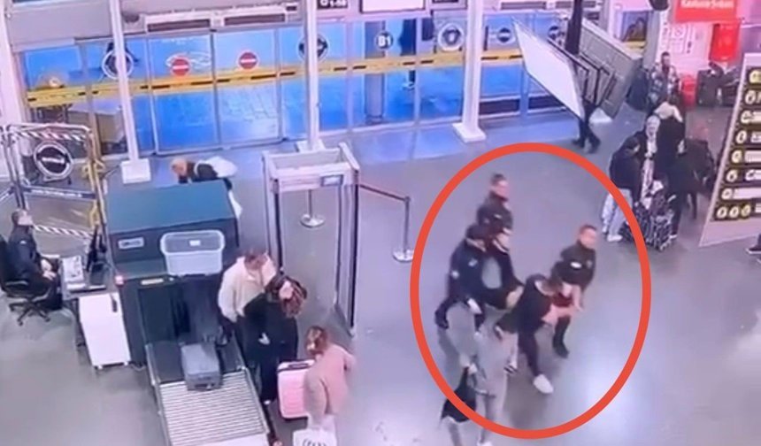 Babasını öldüren gencin yakalanması güvenlik kamerasında