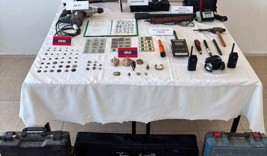 'Anadolu Mirası' operasyonu kapsamında 14 şüpheli yakalandı