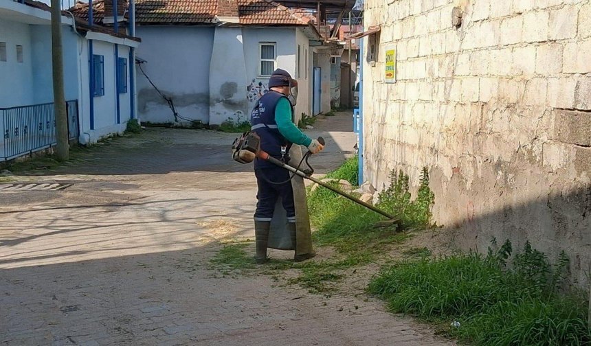 Efeler Belediyesi'nin yeşil alan çalışmaları sürüyor